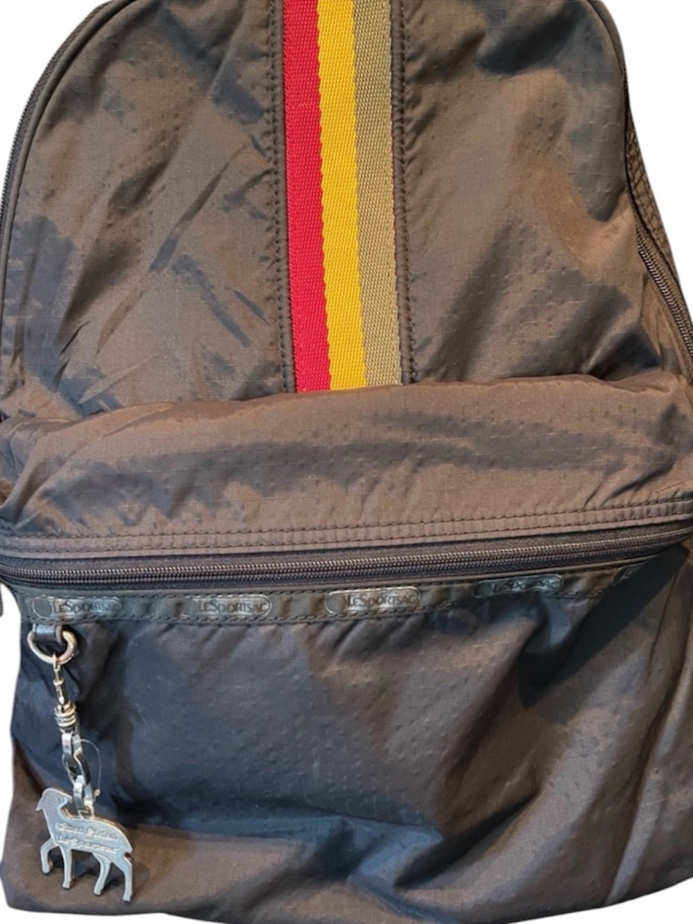 L.A.M.B. Black Rasta Backpack LeSportsac Gwen Stefani No Doubt Y2K Grail Bag